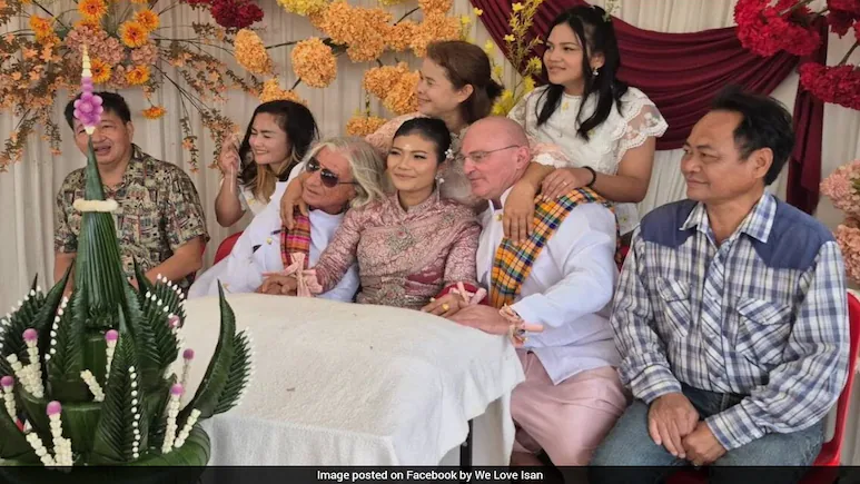 Traditional Thai wedding ceremony